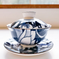 Blue Floral Prink Gaiwan